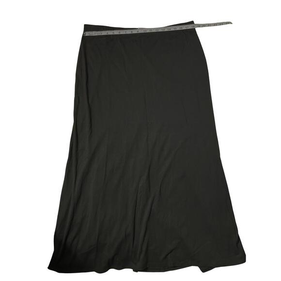 Peruvian Connection Black Pima Cotton Skirt XL - Picture 5 of 8